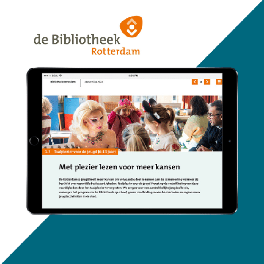 jaarverslag bibliotheek rotterdam